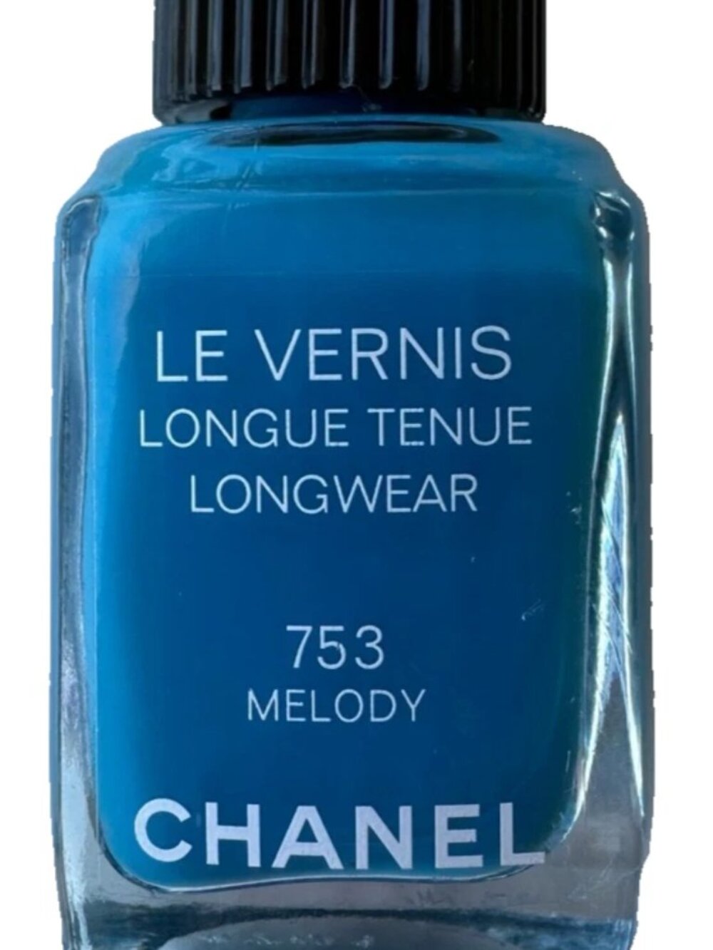 CHANEL Le Vernis 753 Melody Longwear Nail Polish Blue Discontinued 13ml